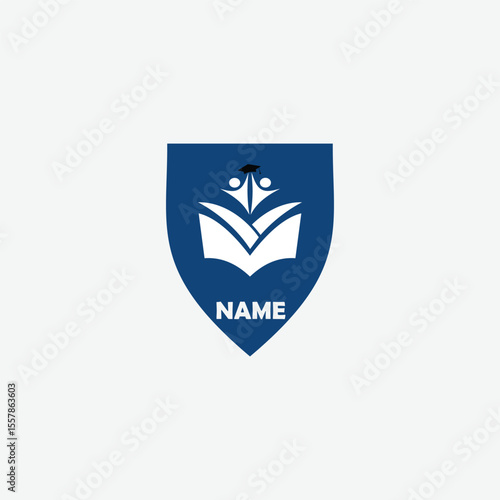 3615 educational logo school college university learning institute book academy organization