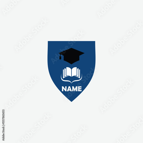 3618 educational logo school college university learning institute book academy organization