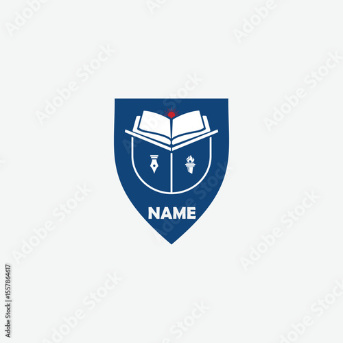 3636 educational logo school college university learning institute book academy organization [Converted]