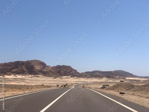 road in the desert