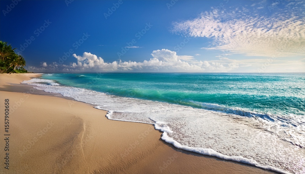 Fototapeta premium beach and the sea
