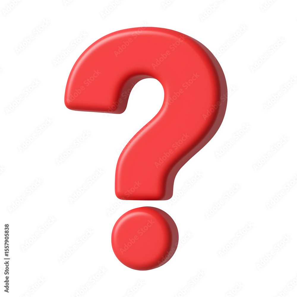 Red Question Mark Symbol Isolated on Black Background Transparent Background Red Question Mark Symbol Isolated on Black Background Transparent Background