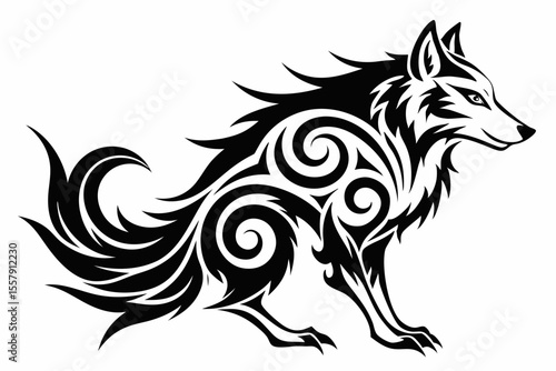 Wallpaper Mural Perfect for use in digital art, design projects, and ink-based artwork collections. Torontodigital.ca