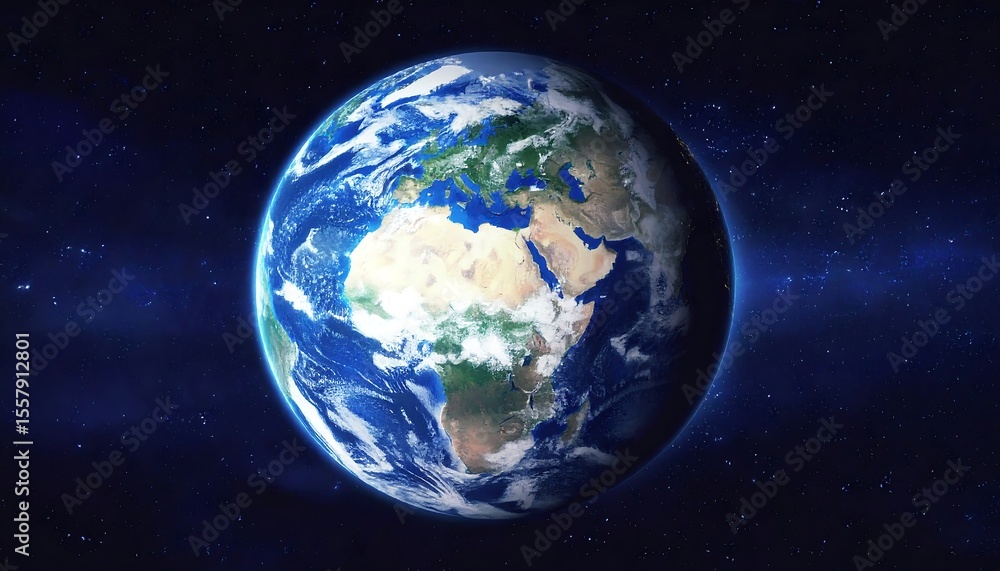 Earth Planet Space View. Earth Planet Space View.