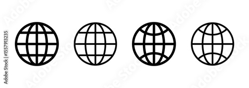 Web icon logo design. go to web sign and symbol. web click icon. Global search icon