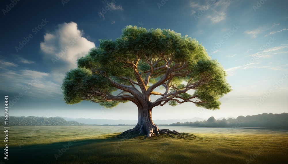 Fototapeta premium sitting tree