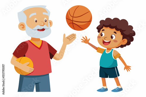 Perfect for themes of family, sports, mentoring, and positive relationships.