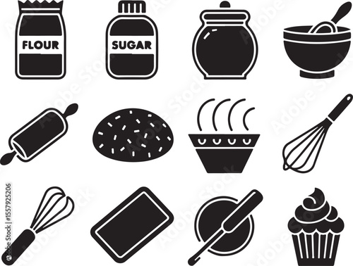 Baking Essentials Flour, Sugar, and All the Tools You Need for Delicious Treats