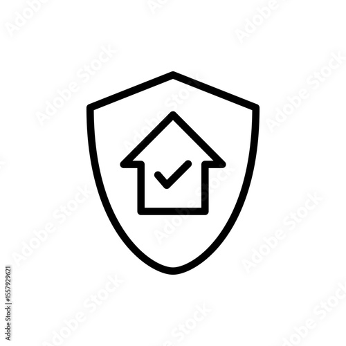 Free Download house insurance icon symbol for apps and websites. house protection sign and symbol - GFXLoad