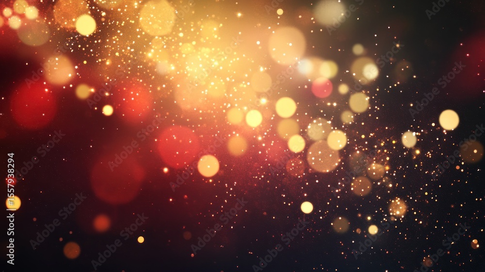 Abstract bokeh lights, warm tones Abstract bokeh lights, warm tones