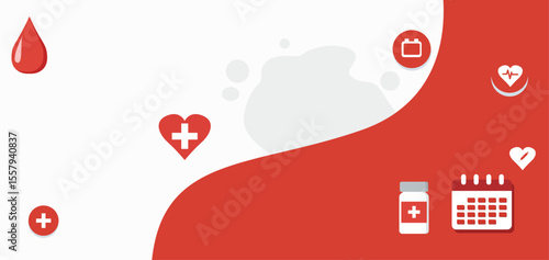 Health and Wellness Appointment Scheduling Medical Calendar and Blood Donation