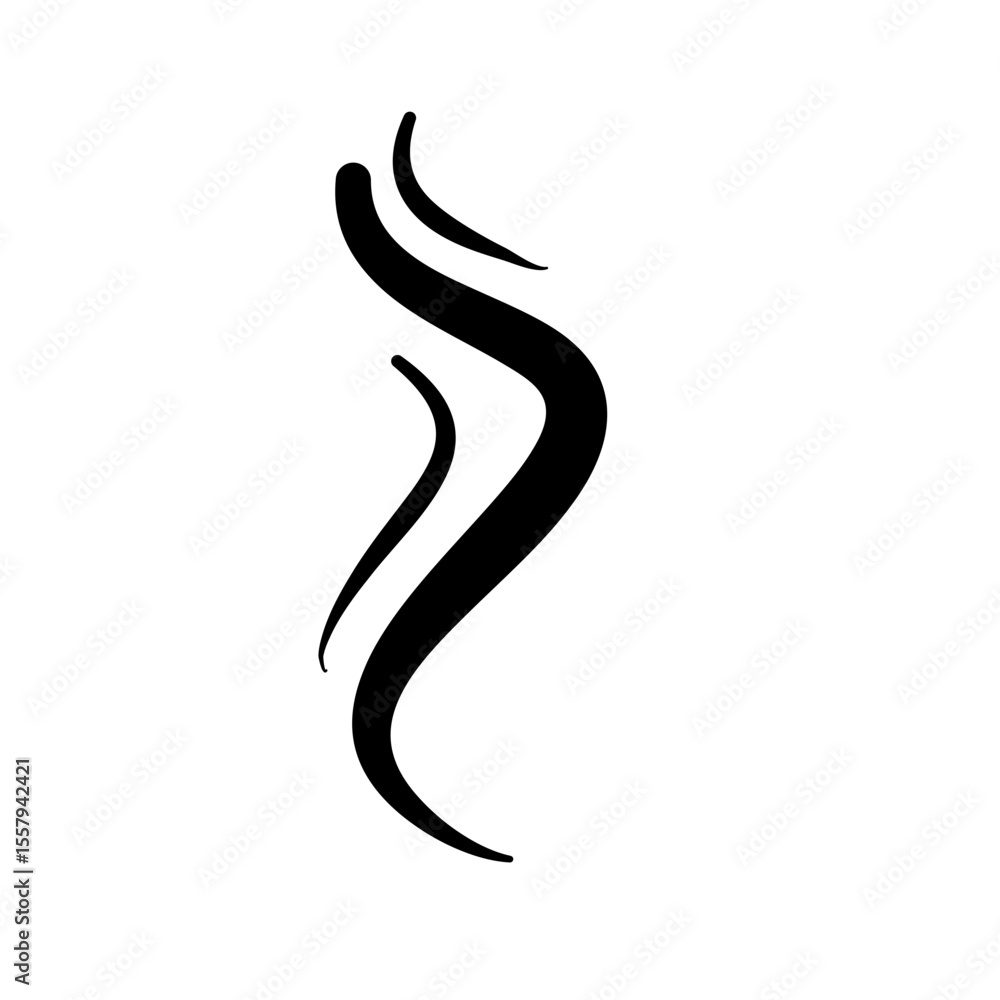 Obraz premium Smoke Silhouette