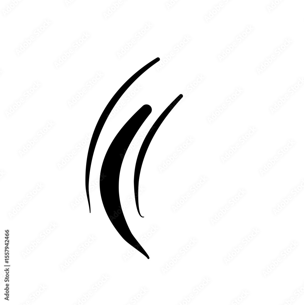 Obraz premium Smoke Silhouette