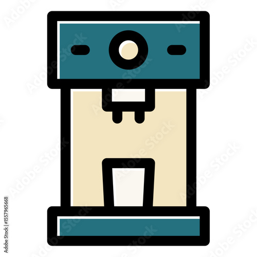 coffee machine vector