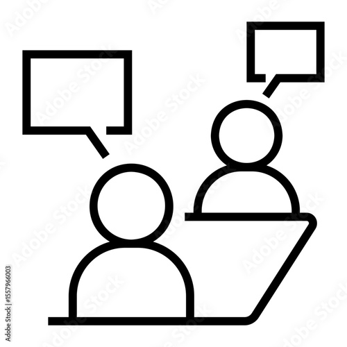 recruitment Line Icon