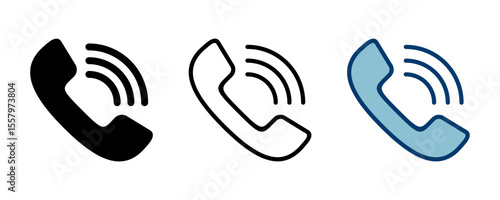 Call icon vector isolated on white background. Phone icon vector. mobile phone. telephone icon