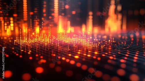 Wallpaper Mural abstract red background Torontodigital.ca