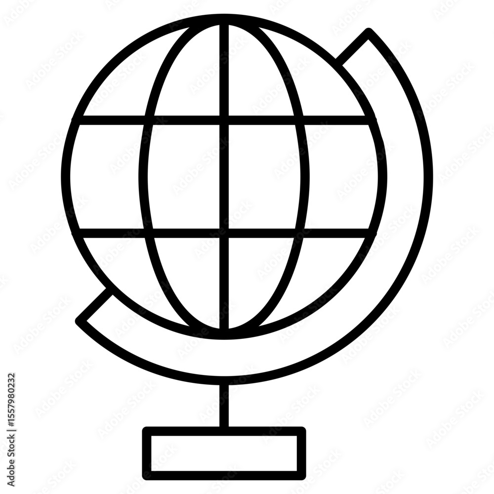 globe, education, earth, geography icon globe, education, earth, geography icon