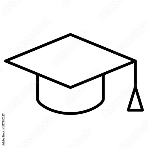 graduation cap, school, graduate, university icon