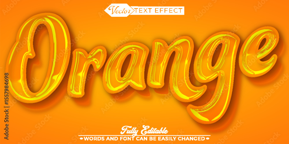Orange Fruit Citrus Juicy Sweet Fresh Fully Editable Text Effect Template Orange Fruit Citrus Juicy Sweet Fresh Fully Editable Text Effect Template