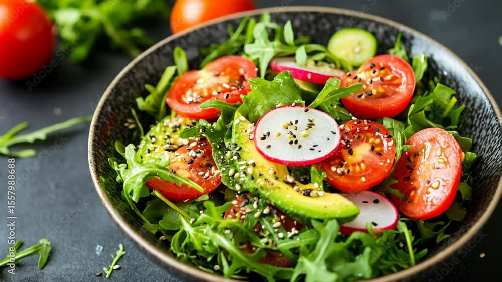 fresh vegetable salad fresh vegetable salad