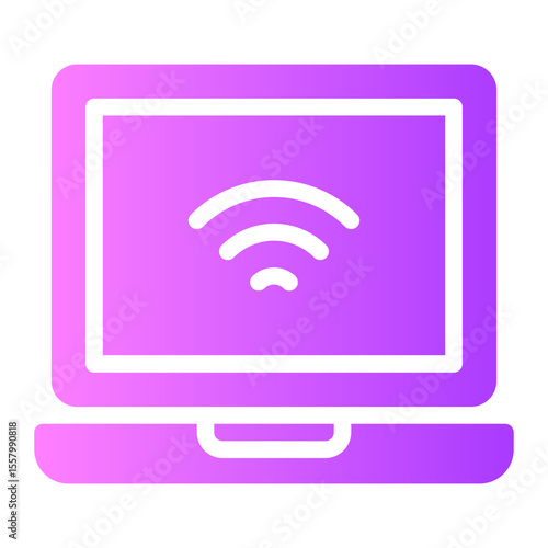 wifi gradient icon
