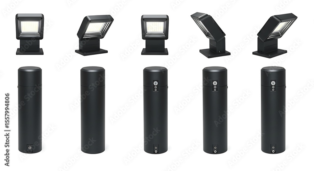 Obraz premium Contemporary outdoor lighting fixtures