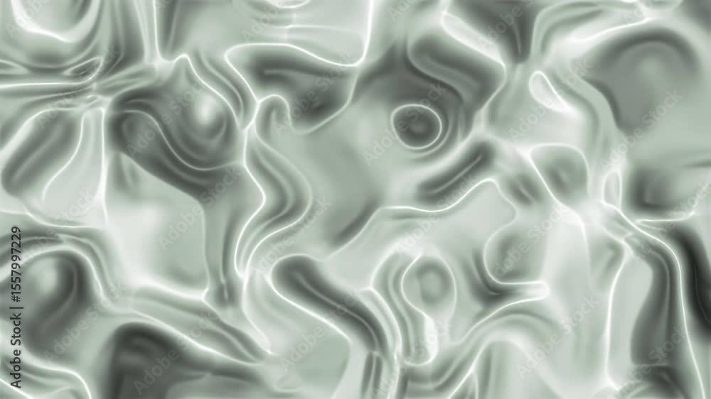 Padrão fluido abstrato em tons de cinza e branco