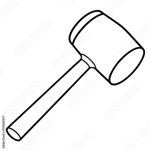 paint roller isolated on white