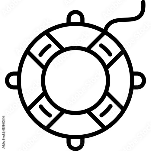 Obraz na plátně Life Saver Icon