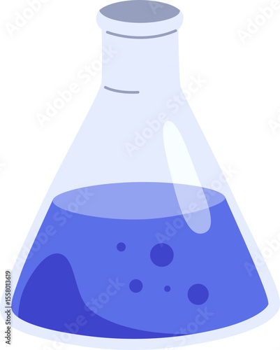 Science School Erlenmeyer Flask

