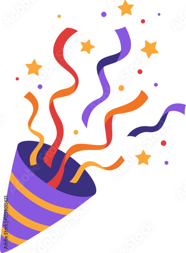 Party Popper Confetti Celebration