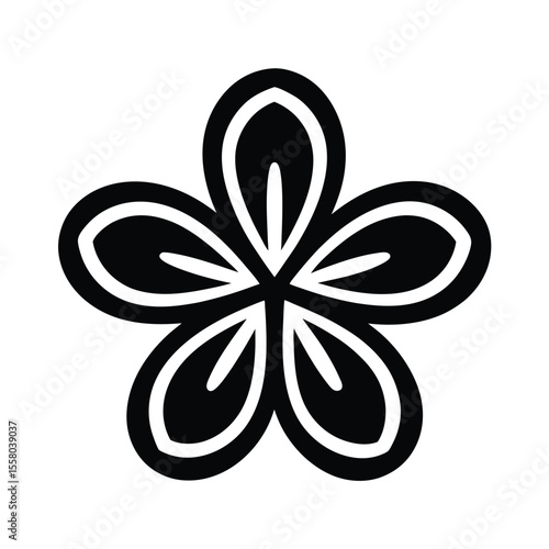 Clove Icon Outline Vector Illustration