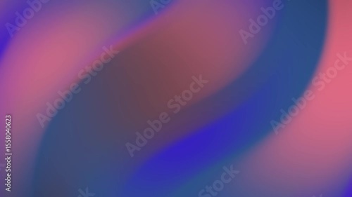 Abstract colorful waves blending in vibrant hues of blue and pink, creating a dynamic background