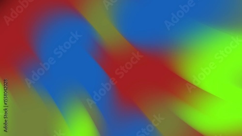 Abstract colorful waves blending in vibrant hues of red, blue, and green creating a dynamic background