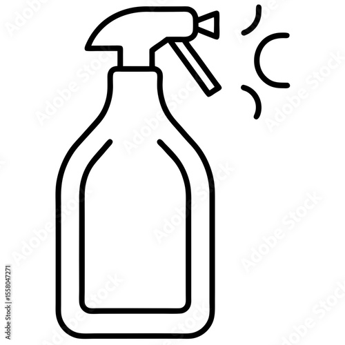 Laundry Detergent Icon Vector | Generative AI & Linocut Silhouette Design