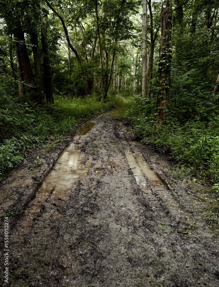 Fototapeta premium path in the woods