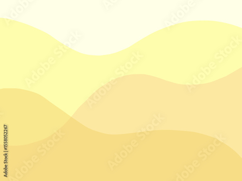 紅葉した山のような波背景　パステルオレンジの抽象的な背景