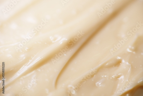 Cuadro en lienzo Mayonnaise is an emulsion of oil, egg yolk, and an acid, either vinegar or lemon