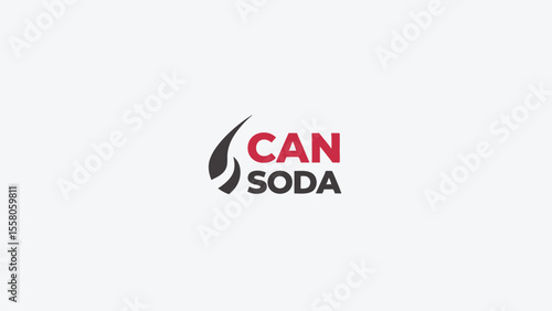 Can Soda Fast Drink Logo