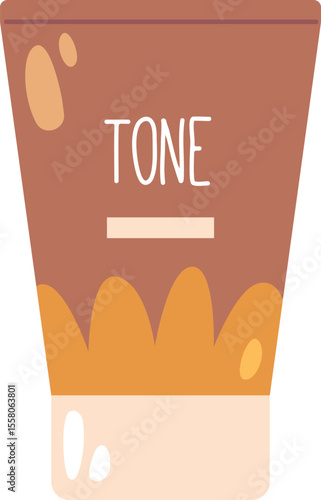 Tone cream concealer for makeup