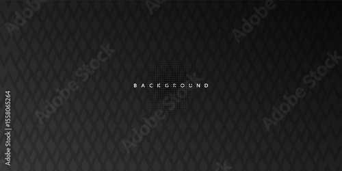 Black metal texture steel background. Perforated sheet metal.