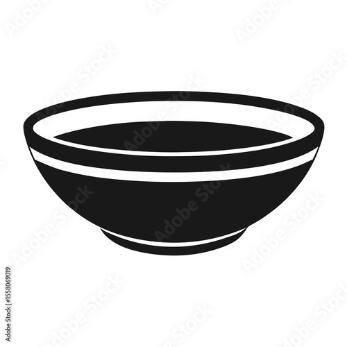 bowl on white background