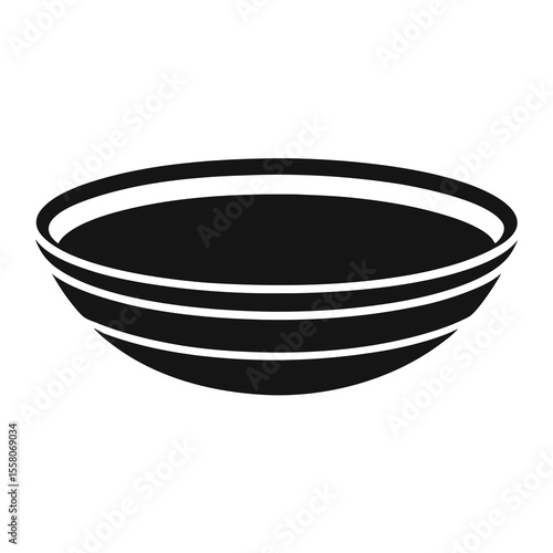 ceramic bowl isolated on white