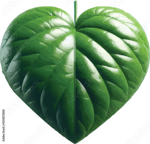 Realistic betel leaf
