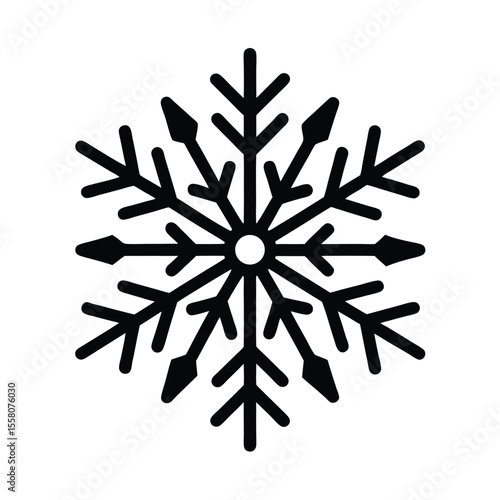 Hoarfrost Icon Outline Vector Illustration