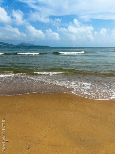Scenic View of Layan Beach on Phuket Island, Thailand – Tranquil Tropical Seascape