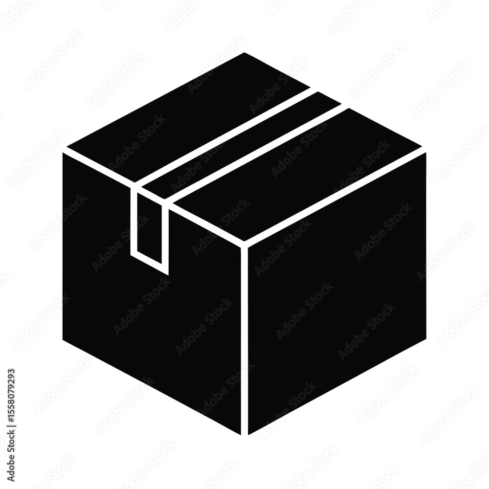 Parcel Icon Outline Vector Illustration Parcel Icon Outline Vector Illustration