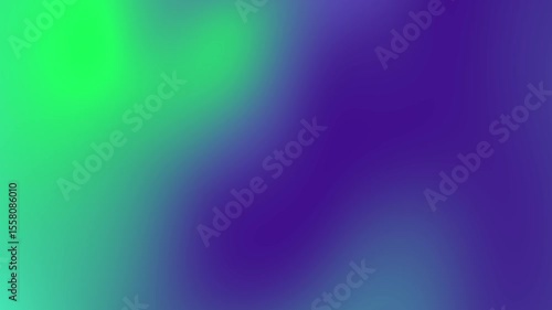 Abstract gradient background blending green and blue hues, creating a tranquil atmosphere