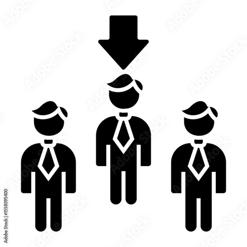 recruitment Solid icon